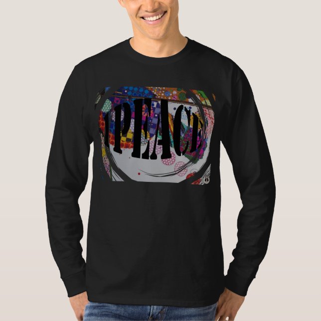 Camiseta chulo de 1PEACE "Graffitti " (Anverso)