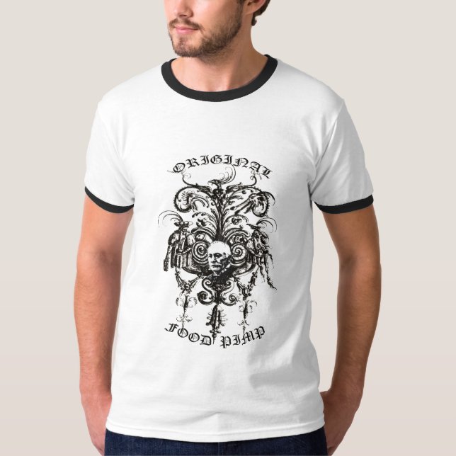 Camiseta Chulo de la comida (Anverso)