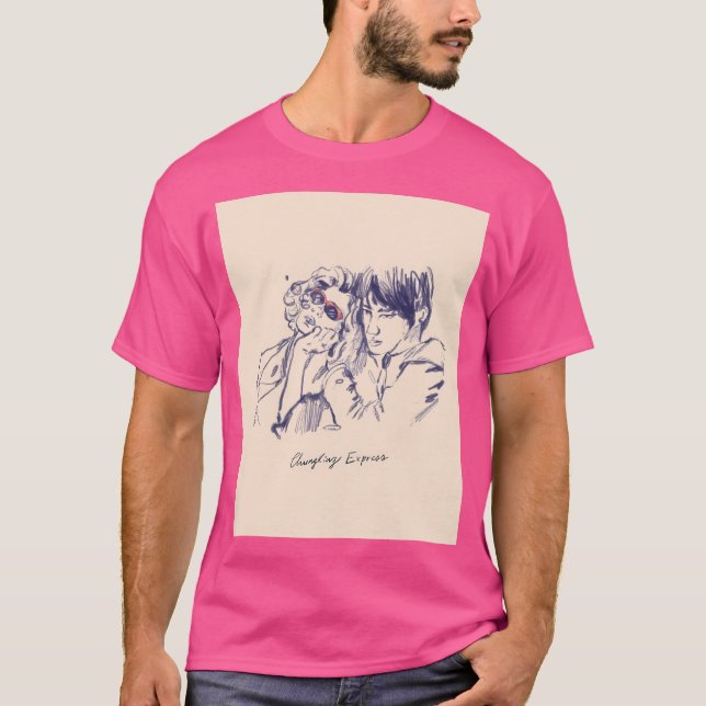 Camiseta Chungking Express - Arte de fans de la película (Anverso)
