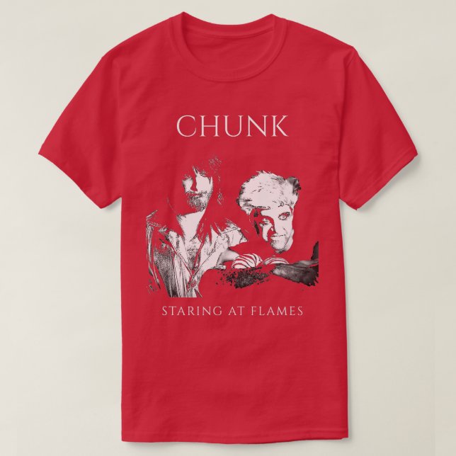 Camiseta Chunk (negro) (Diseño del anverso)