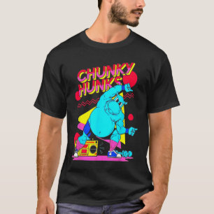 Camiseta Chunky Hunks Gym Halterofilia Músculo de construcc