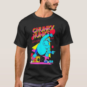 Camiseta Chunky Hunks Gym Halterofilia Músculo de construcc