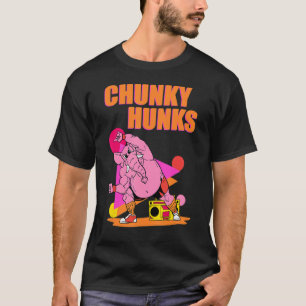 Camiseta Chunky Hunks Halterofilia Bodybuilding Gym Fitnes