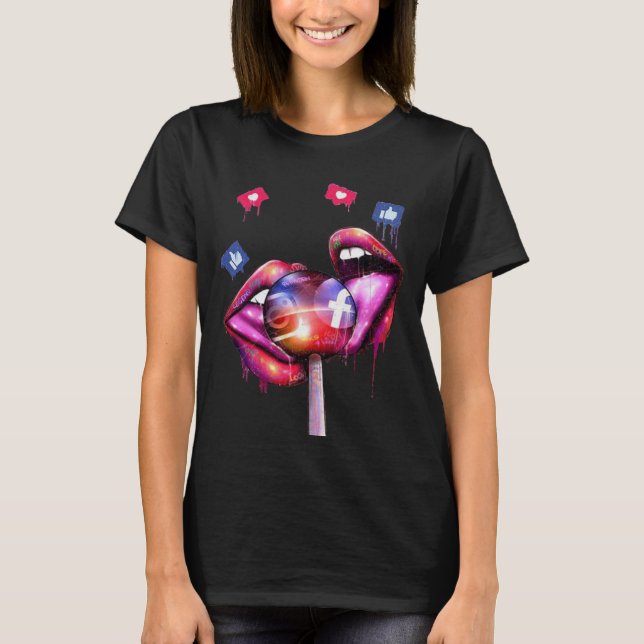 Camiseta Chupa chups graffiti  (Anverso)