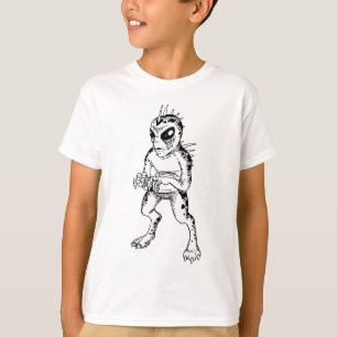 Camiseta Chupacabra (bosquejo)