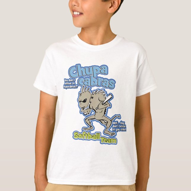 Camiseta Chupacabra colorido (Anverso)
