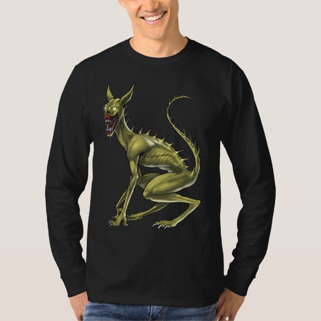 Camiseta Chupacabra Cryptid Bebe (Anverso)