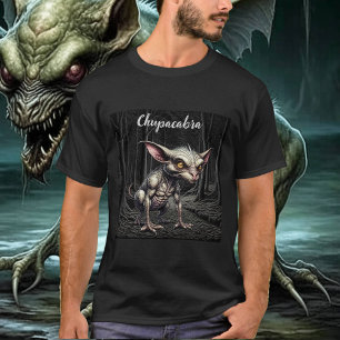 Camiseta Chupacabra en el Woods Cryptid