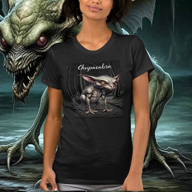 Camiseta Chupacabra en el Woods Cryptid (Subido por el creador)