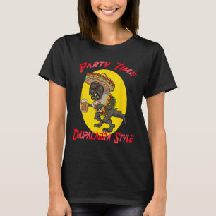 Camiseta Chupacabra Fiesta Time Cinco De Mayo