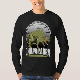 Camiseta Chupacabra Intimidating Goats In The Americas Sinc