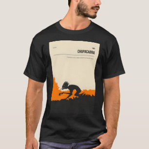 Camiseta Chupacabra Poster de Criptozoología