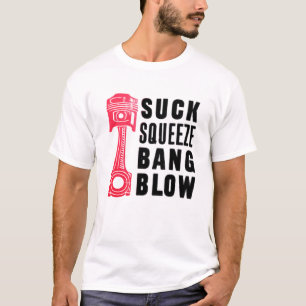 CAMISETA CHUPAR APRETAR EXPLOSIONAR SOPLAR