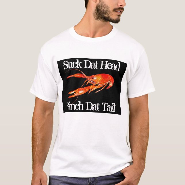 Camiseta chupar-dat-cabeza pinch-dat-tail-2 de los (Anverso)