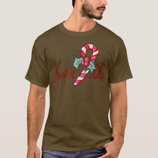 Camiseta Chúpate esa Navidad Caña de Caramelo 