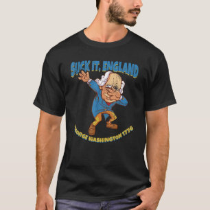 Camiseta Chúpate Eso Inglaterra George Washington 1776 4