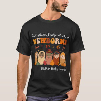 Camiseta Chupetes Calabazas y Prematuros Enfermera Nicu Hal