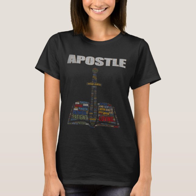 Camiseta Church Minister Word Cloud Astle Pastor Appreciati (Anverso)
