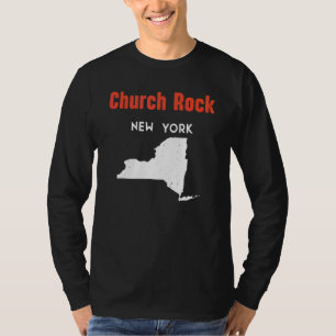 Camiseta Church Rock Nueva York Estados Unidos América Viaj