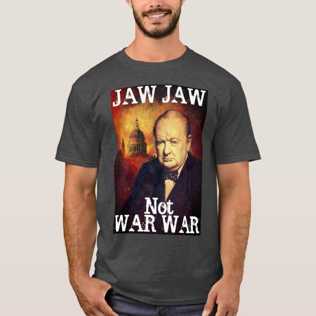 Camiseta Churchill Anti War (Anverso)