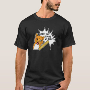 Camiseta ¡Churro está a punto de darme hambre! Cat Premium