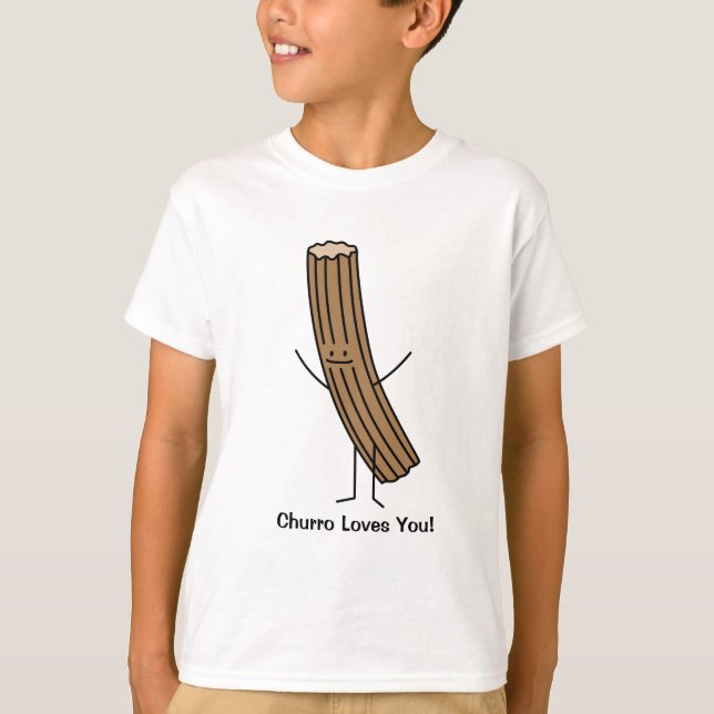Camiseta ¡Churro le ama! (Anverso)