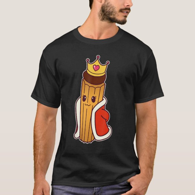 Camiseta Churro Queen - Spanish  Portuguese Cuisine (Anverso)