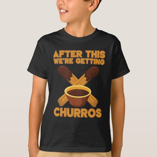 Camiseta Churros Cinco de Mayo repostería Churro amante (Anverso)