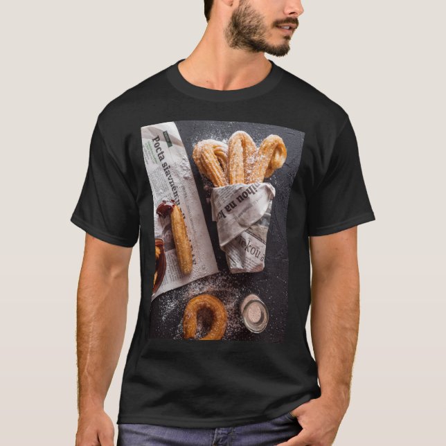 Camiseta Churros Classic T-Shirt (Anverso)