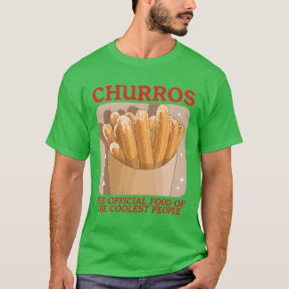Camiseta Churros Comida Del Amante De Churros Más Genial vi