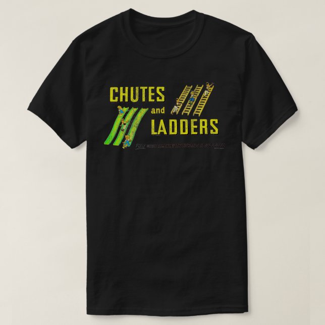 Camiseta Chutes And Ladders Classic Logo  (Diseño del anverso)