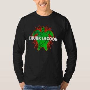 Camiseta CHUUK LAGOON Beach Turtle Vacation Gif
