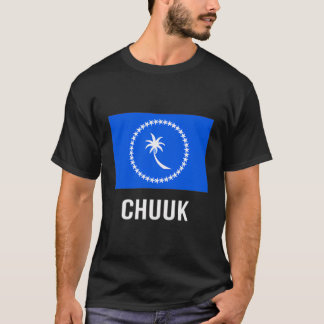Camiseta Chuukese Bandera