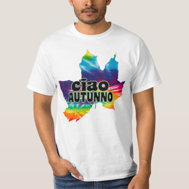 CAMISETA CIAO AUTUNNO. (Anverso)