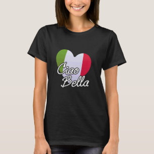 Camiseta Ciao Bella Hombres O Mujeres - Souvenirs Italianos