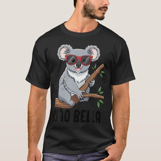 Camiseta Ciao Bella Koala (Anverso)