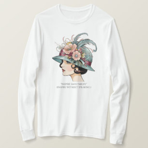 Camiseta Ciao Bella – La Muse Dama Francesa Art Deco