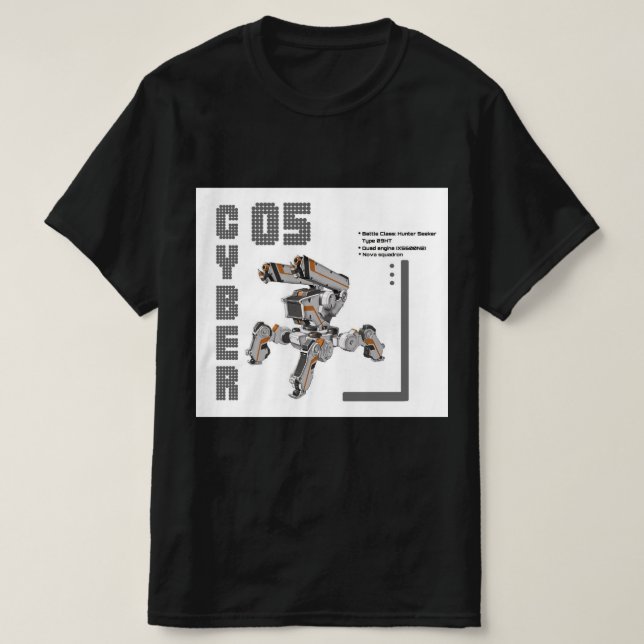 Camiseta Ciber 05 (Diseño del anverso)