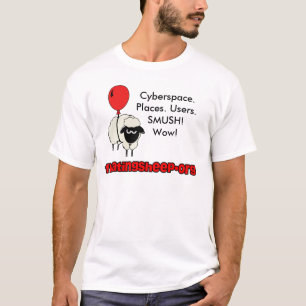 Camiseta Ciberespacio. Lugares. Usuarios. SM…