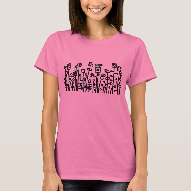 Camiseta Ciberjardín (Anverso)