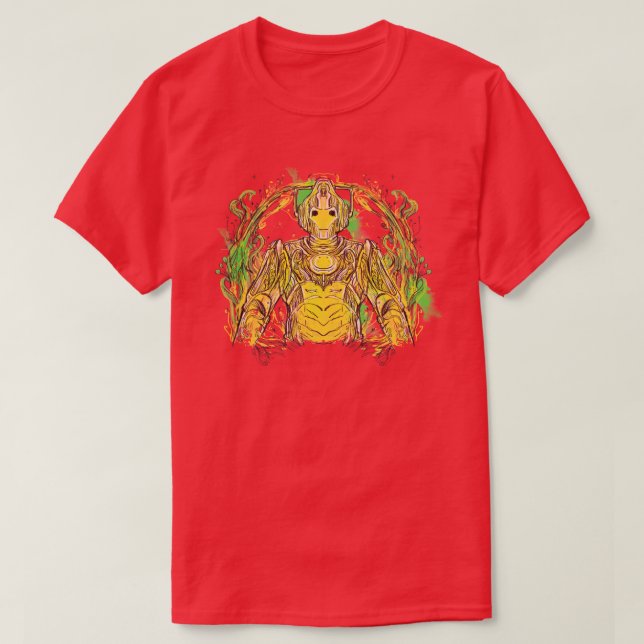 Camiseta Ciberjardinera (Diseño del anverso)