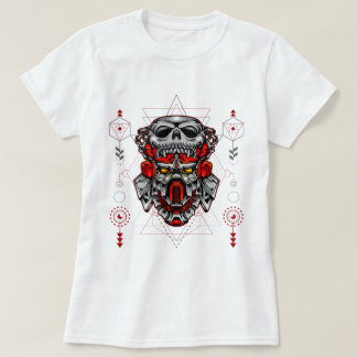 Camiseta Cibernetic Skull
