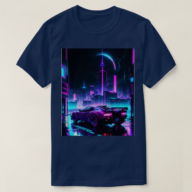 Camiseta Ciberpunk 3 (Diseño del anverso)