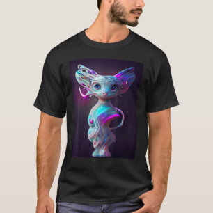 Camiseta CiberPunk Gato Hombres Raro Mujeres Chicas 4