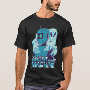 Camiseta Ciberpunk Ropa Urbana Gamer Fantasma En La Máquina