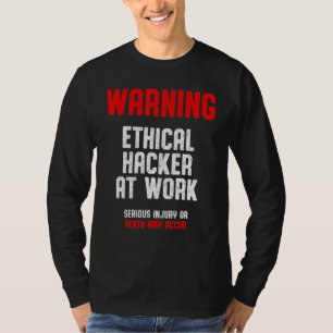 Camiseta Ciberseguridad ética del hacker It Pen Tester 1