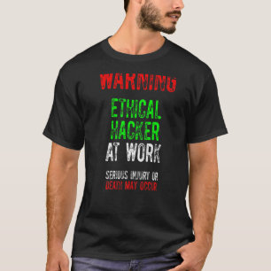 Camiseta Ciberseguridad ética del hacker It Pen Tester 10