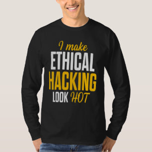 Camiseta Ciberseguridad ética del hacker It Pen Tester 17
