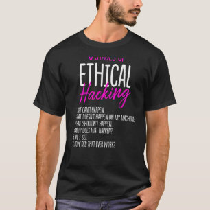 Camiseta Ciberseguridad ética del hacker It Pen Tester 2