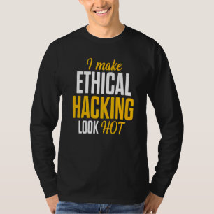 Camiseta Ciberseguridad ética del hacker It Pen Tester 28